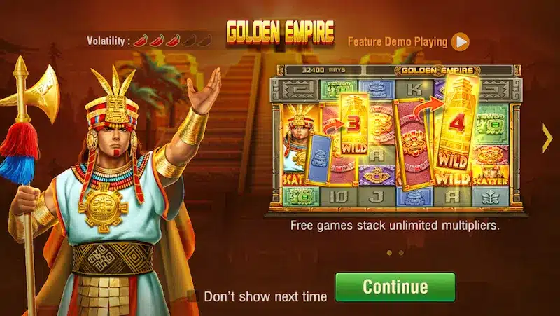 🏆 Kinh nghiệm chơi Golden Empire Thắng Lớn